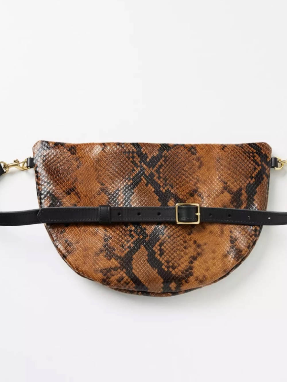 Clare V. Grande Belt Bag in Python - Picture 15 of 16